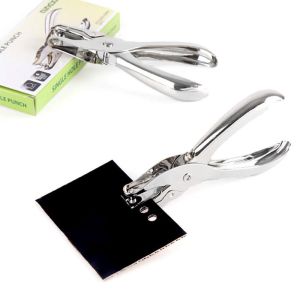 Good Metal Single Hole Drilling Machine Mini Manual Circular Hole Drilling Tool DIY Binding Punching Machine