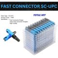 Fast Connector SC UPC Fiber Optic SC/UPC FTTH 100 Pcs - MODEL BUAYA. 