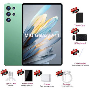 ซื้อ 1 แถม 9 ฟรี MUI Tablet A11(16GB+1TB) แท็บเล็ต  หน้าจอ 10.1" 90Hz LCD  Androind 15.0  Dual SIM 5G/WIFI 10000mAh รับประกัน 3 ปี