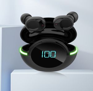 Tai nghe bluetooth 2 bên TWS Y80 micro đàm thoạichống ồn đi kèm hộp sạc tiện dụng