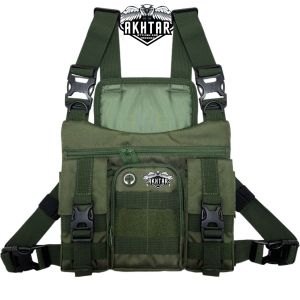 tas dada pria tactical rompi polisi chest bag akhtar