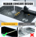Kitchen Sink 7843 Black Paket Komplit / Paket Kitchen Sink Stainless 304 / Bak Cuci Piring Hitam 2 Lubang Paket Lengkap , KITCHEN SINK BAK WASTAFEL CUCI PIRING HITAM DUA LUBANG STAINLESS TEBAL DAN ANTI KARAT. 
