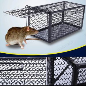 UMI Metal Rat and Mouse Trap Durable Reusable Cage Safety Lock Design Encryption Mesh Sangkar Perangkap Tikus 老鼠笼捕鼠器