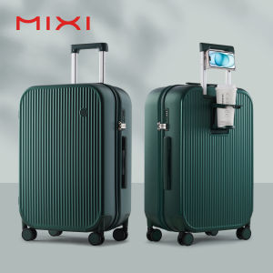 Mixi Innovative Multifunctional Suitcase 20 Inches Lightweight PC Carry On 24 26 Inches Check In Travel Trolley Case with TSA Lock M9290