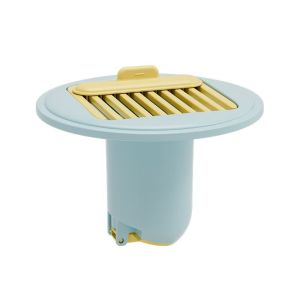 KS nắp thoát nước ngăn mùi từ tính có dụng cụ dọn sạch tóc cho chậu rửa phòng tắm và vòi hoa sen