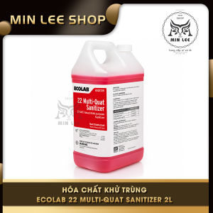 Hóa Chất Khử Trùng Ecolab 22 Multi-Quat Sanitizer 2L