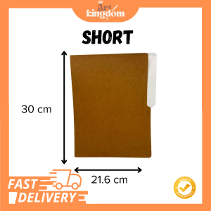 10 BONUS Kraft Folder Long & Short – Durable File Organizer | Eco-Friendly Office & School Supplies