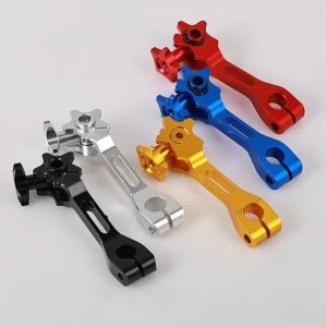 GOUPDO CNC Brake Arm Lever Easy Installation Universal Motorcycle Rear Brake Pedal Lever Aluminum Alloy Motorcycle Rear Brake Rocker Arm Lever