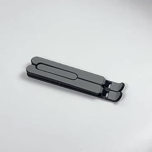 Foldable Laptop Stand Aluminum Alloy Cooling Riser Height-Adjustable Desktop Bracket for Notebook Tablet Pemegang Komputer Riba