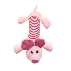 SKISOPGO บอลหมา ของเล่นหมา ลูกบอลฝึกหมา ของเล่นสัตว์เลี้ยง มีระฆัง สีสันน่ารัก ทำจากวัสดุทนทาน