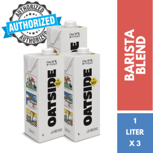 OATSIDE Barista Blend Oat Milk 1L Plant-Based Coffee Milk Indonesian Premium Dairy-Free Bundle