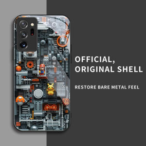 สำหรับ Samsung Galaxy Note 20 Ultra และ Samsung Note 20 Ultra 5G เคสศัพท์ป้องกันการตก ดีไซน์บล็อกสุดเทรนดี้