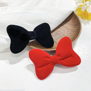 🎀Ready Stock🎀Girl Korean Style Cute Ribbon Hairband Wash Face Makeup Headband Ribbon Hair Clip Hair Pin🧸丝绒蝴蝶结发箍立体丝绒蝴蝶结发夹🧸