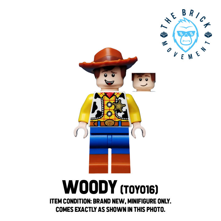 Toy story best sale lego woody