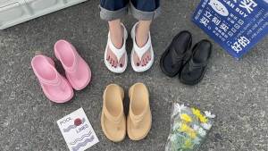 [Free Shipping] In Stock: Tawana Thick-Soled Flip-Flops Summer EVA Wedge Sandals Non-Slip Sandals And Height-Increasing Shoes For Outdoor Wear