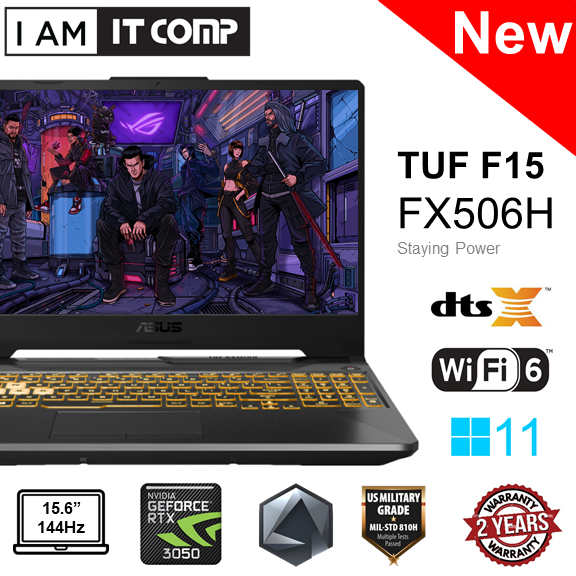 2022 New Asus Tuf F15 Fx506h Chn345w Fx506h Cbhn288w 144hz Gaming