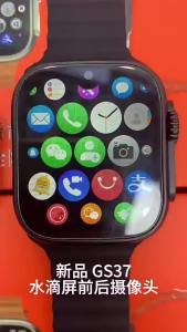 GS37 Sistem Android 4G/5G Jam Tangan efon Bluetooth Pintar Kad WiFi Sokong APP Muat Turun GPS Kedudukan