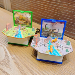 Móc Khóa Sách 3D Gấp Mở Sáng Tạo – Pop-Up Mini Treo Chìa Khóa Balo Độc Lạ 2026
