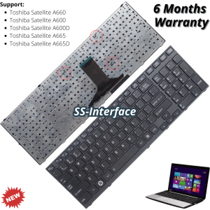 Keyboard Toshiba Satellite A660 A600 A600D A665 A665D new high quality