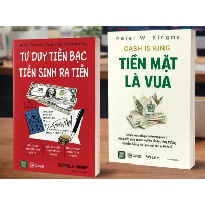 Sách - Combo 2 cuốn: Tiền Mặt Là Vua + Tư Duy Tiền Bạc Tiền Sinh Ra Tiền