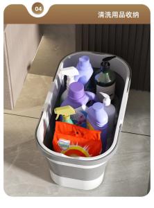 Collapsible Multipurpose Water Bucket Water Pail for Mop [12L]