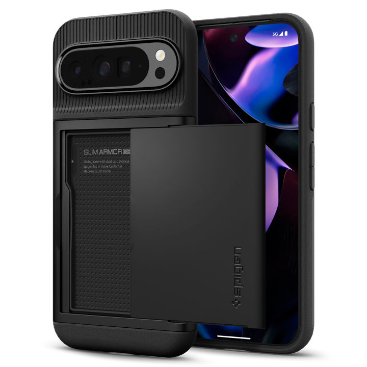 SPIGEN Case for Pixel Series [Slim Armor CS] Card Holder Case