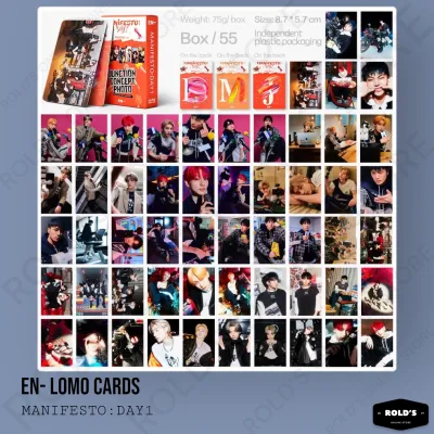 [55pcs/box] EN- Lomo Cards / Photo Cards KPOP