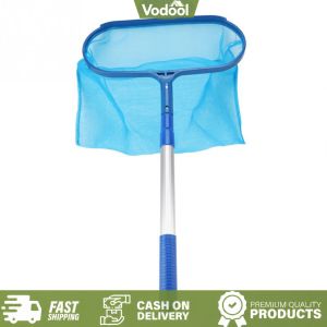 [VSC] Pond Removal Cleaning Leaf Rake Mesh Swimming Pool Skimmer Net w/Telescopic Pole