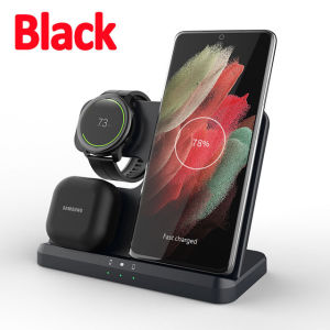 Wireless Charger for Samsung Charging StationFast Charger for Samsung Galaxy Watch 7/6/5 Pro/4/3Galaxy S24 Ultra Plus S23 S22 S21 S20 Z Fold Flip 6/5/4/3 Buds/2/Pro/Live