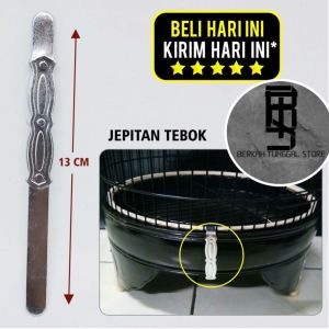 Klem Tebok Sangkar Lovebird Murai Jepitan Klem Tebok Kandang Anti Karat Klem Tebok Pengait Tebok Sangkar Burung KLEM TEBOK SANGKAR ISI 100 PCS