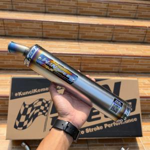 Silincer Slincer Slencer Only Knalpot Ninja 2 Tak R RR SS STAINLEES FINISHING TITANIUM ORI WINSPEED