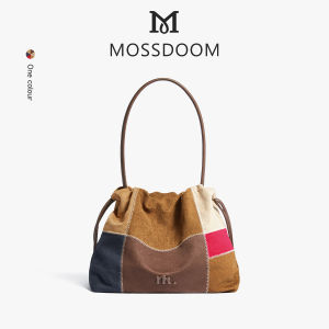 MOSSDOOM Ruvi Bag Womens Bag Color-Block Large Capacity Commute Beg Bahu Wanita Shoulder Bag