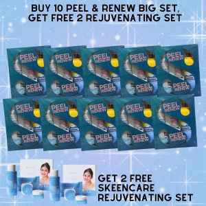 Buy 10 Skeencare Peel & Renew Big Set + 2 Free Rejuv Set