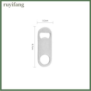 ruyifang Mini Durable Beer Bottle Opener Stainless Steel Flat Speed Bottle Cap Opener