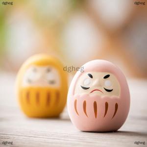 [COD] dgheg ตุ๊กตาดารุมะเซรามิกญี่ปุ่นนำโชคเครื่องประดับโชคลาภของตกแต่งบ้านของตกแต่งบ้านของขวัญขนาดเล็ก