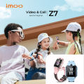 IMOO Z7 Watch Phone Jam Anak Pintar Front & Rear Dual Camera Video Call GPS - Waterproof. 