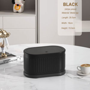 Table top Trash can Press mini trash can for household use