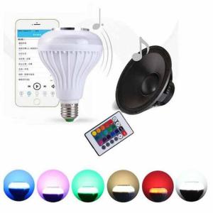 Bóng đèn led đổi màu kiêm loa bluetooth nghe nhạc