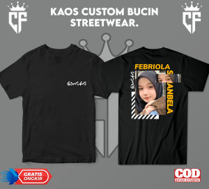{SEHARI JADI }KAOS CUSTOM AESTHETIC BUCIN STREETWEAR (3) I BISA REQUES NAMA DAN FOTO KAMU I KAOS BUCIN MURAH I KAOS STREETWEAR