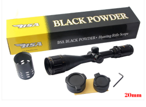 【Shipping From Philippines/COD】100% Original BSA Optics Tactical 4-16x44 ST Adjustable Optic Cross Sight Green Red Illuminated Optic Scope Sight 11mm/20mm Mount