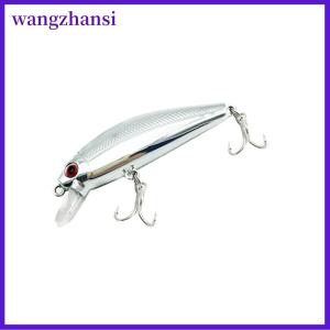 wangzhansi Luya Bait Mạ Điện Bạc 6.5G Sequin Nước Biển Tây Ban Nha Cá Thu Và Bass