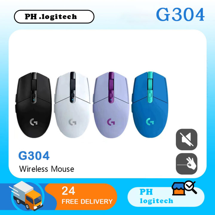 [PH] Logitech original G304 Logitech mouse Wireless with Bluetooth or ...