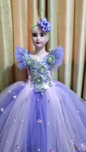 GAUN PESTA ANAK USIA 1-10 TAHUN (SEMATAKAKI)