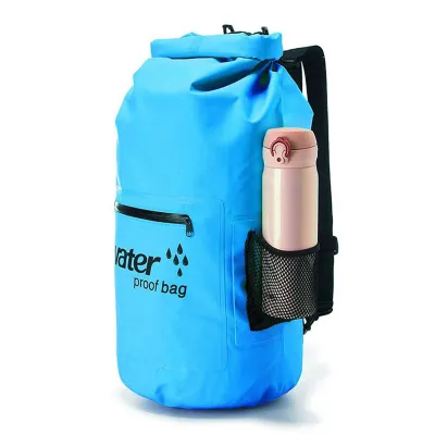 Ransel Tahan Air Serbaguna 10L - Warna Kuning/Biru