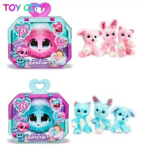 Kawaii Ins Scruff A Luvse Surprise Cat Plush Toy Russian Bathing Dog Figure Families Model for Kids Gift