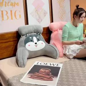 2025 หมอนสามเหลี่ยมหัวเตียงนุ่มพนักพิงขนาดใหญ่พนักพิงหมอนอิงหมอนกอดหมอนรองเอวสำหรับนอนหอพักหญิง