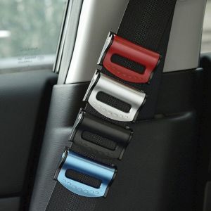 YIDIA Safety Fashion ABS Car Interior Car Accessories Anti-skid Fixed Belt Limiter Car Strap Clips Seat Belt Buckle Adjuster Clip Seatbelt Stopper Car Seat Belt Clip