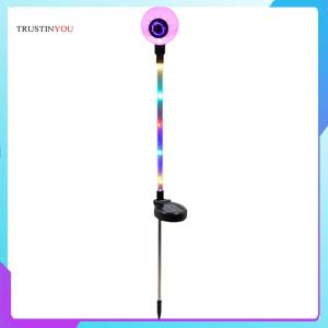 Halloween Outdoor Decoration Solar Lights Waterproof Solar Skull Pumpkin Stake Light for Garden Patio Yard Pathway Grave