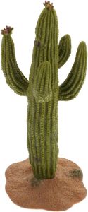 Simulated Cactus Model Decor Small Faux Green Desktop Plant Ornament for Home Office Living Room Bedroom Table Decoration