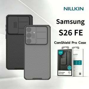 NILLKIN Case For Samsung Galaxy S26 FE Shockproof Camera Protection TPU + PC Hard Back Cover CA4004